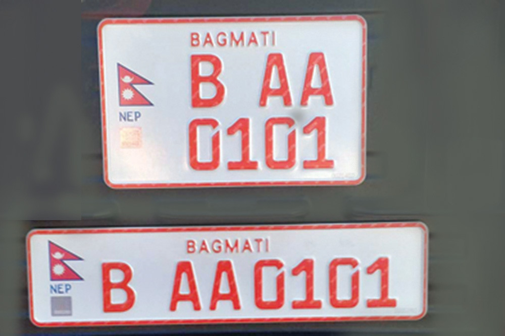 Installation of embossed number plates in vehicles mandatory in Kaski